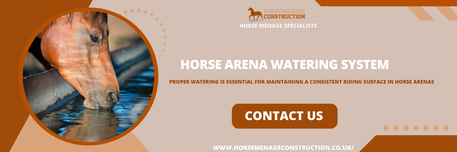 Horse Arena Watering System